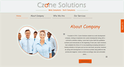 Desktop Screenshot of czonesolutions.org